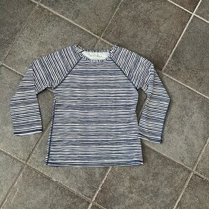 Garnet Hill girls rash guard